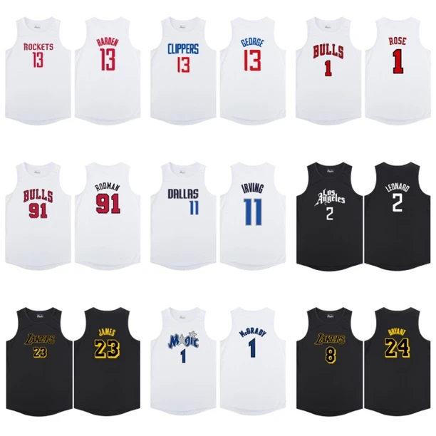 【球星背心合集】篮球训练健身美式运动夏季透气宽松速干圆领背心