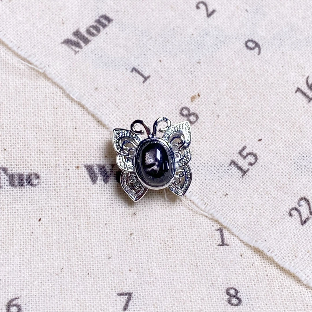 蝴蝶金运石配饰配件吊坠多用（14*14）多样性发其一JY905