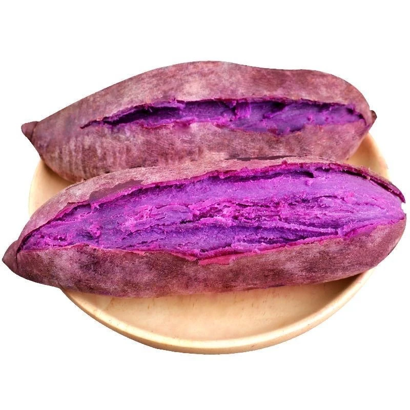 新鲜紫薯整箱饱满农家红薯紫心板栗番薯新鲜现挖地瓜紫薯