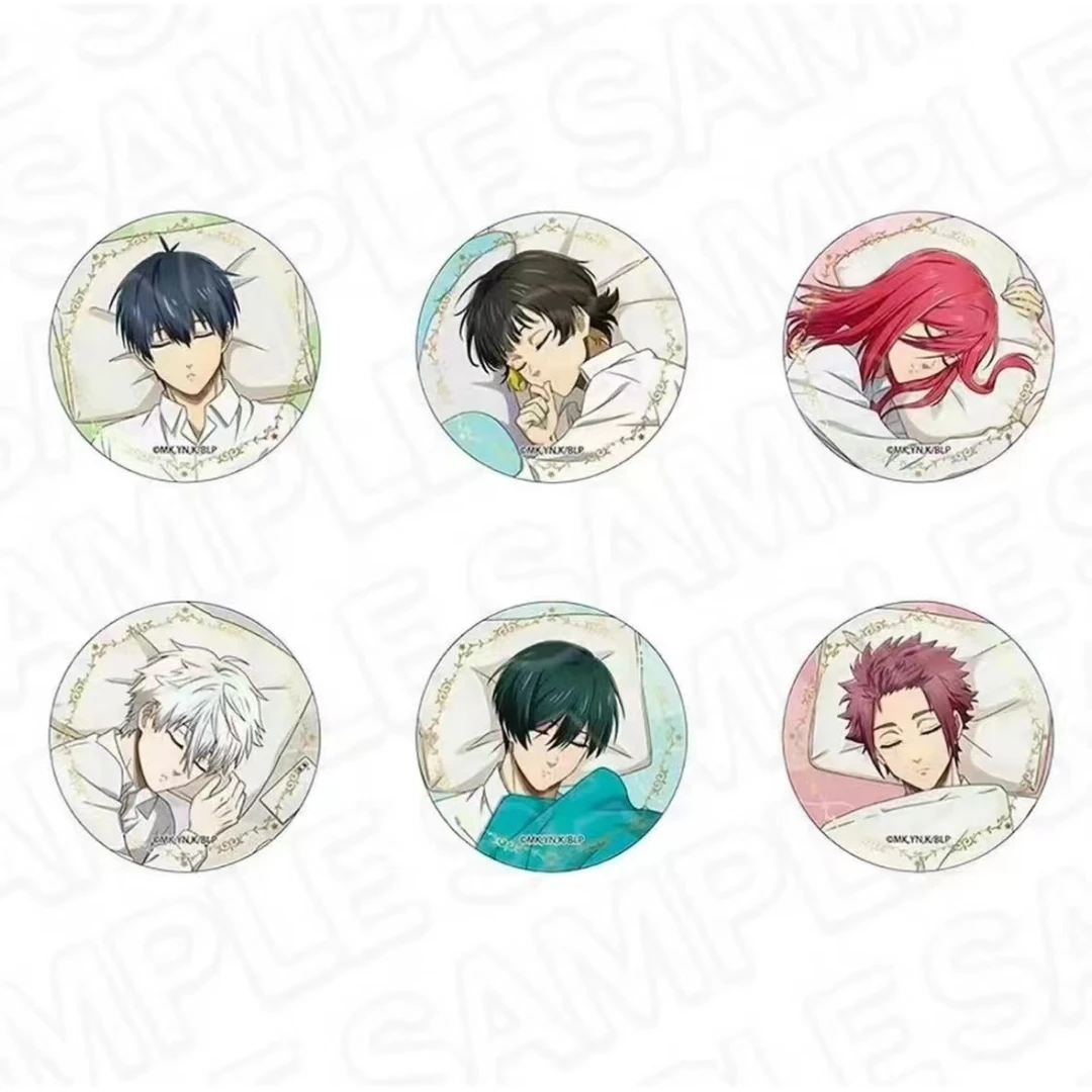 蓝色监狱 蓝锁 睡觉吧唧徽章 拍立得 全6种