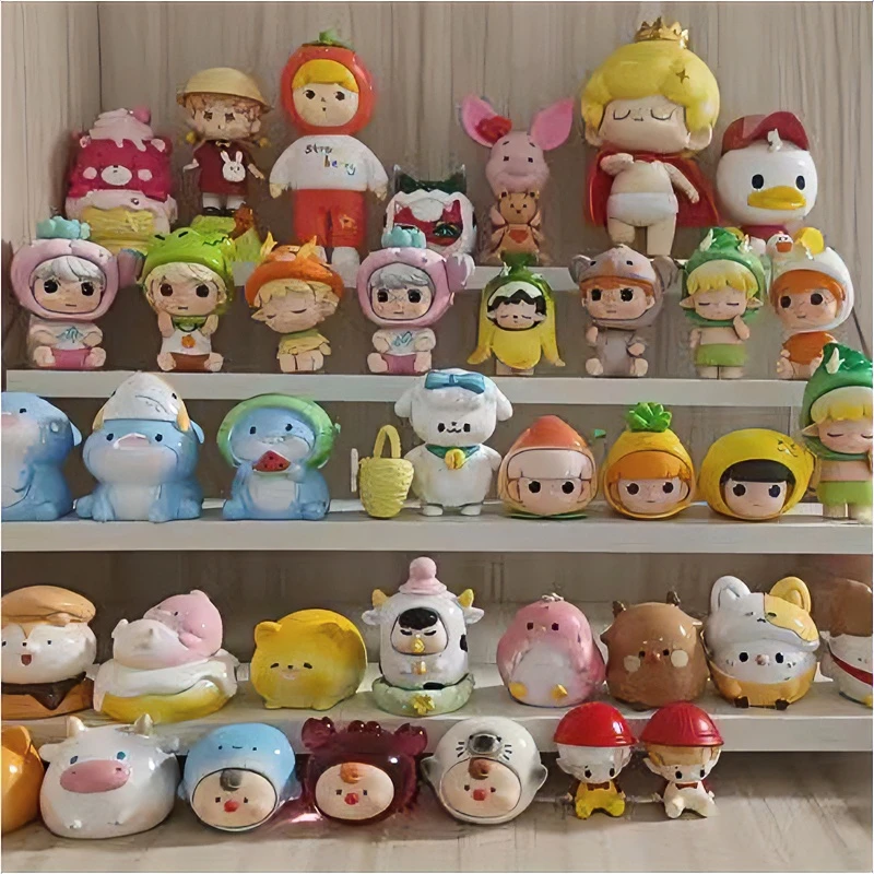 冬冬阿姨的家居微景观萌粒珠拍前请咨询主播公仔现货可爱实物摆件