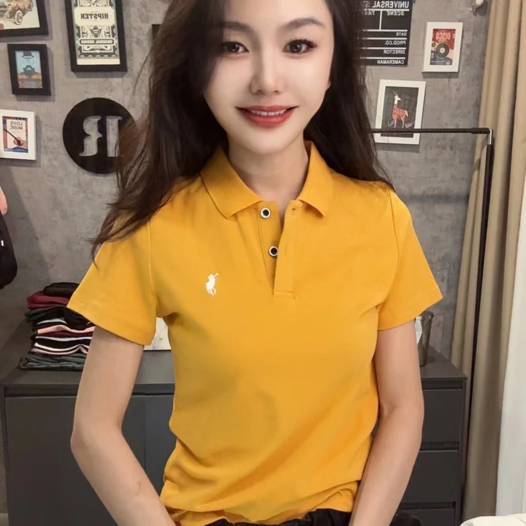 【格儿严选】夏季短款修身刺绣圆领显瘦白色时尚百搭半袖宽松韩版