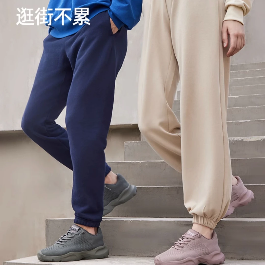 多走路羽翼鞋运动鞋网面透气防滑耐磨柔软舒适运动休闲鞋