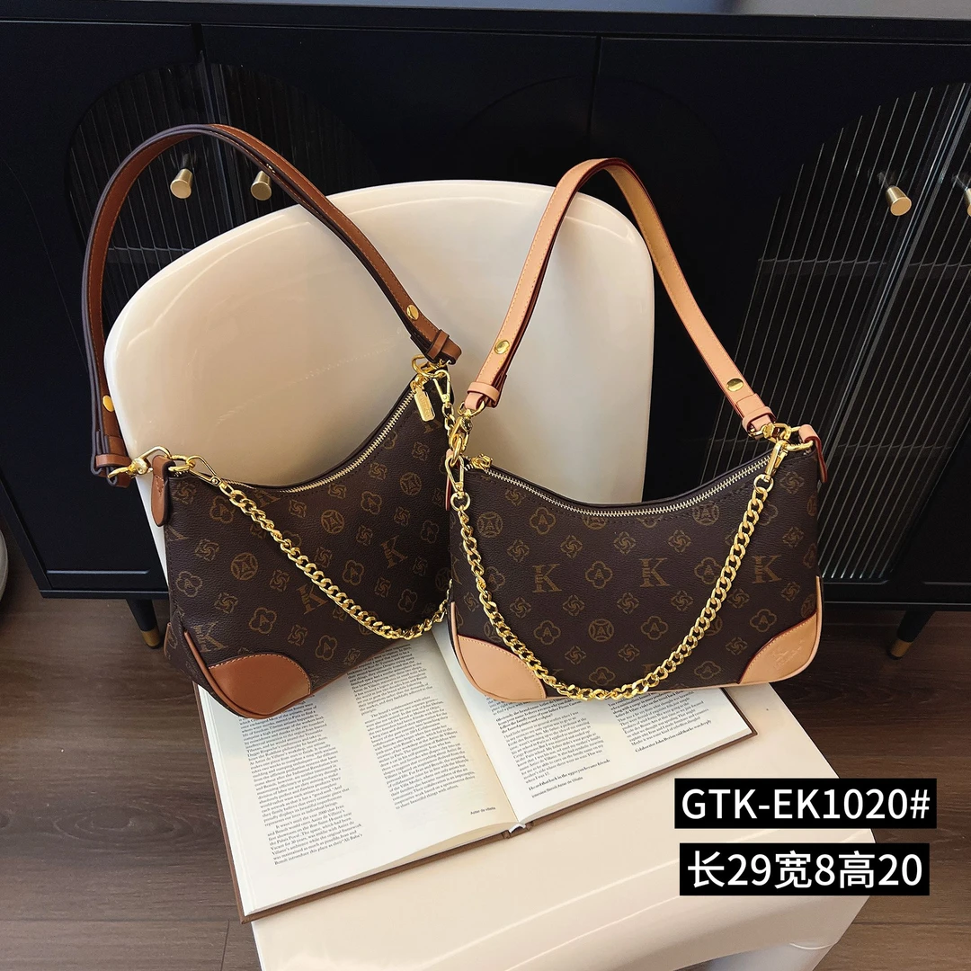 【001-050】新款时尚洋气小众百搭单肩包女士气质轻奢斜跨女包