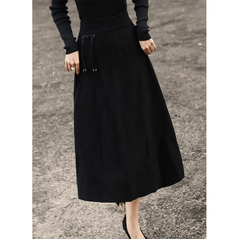 MEXCOCO/兰瑟儿兰瑟儿收腰女式半身裙H3WA0014