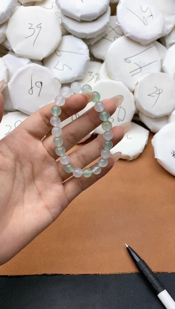 【闪购商品】玛瑙/玉髓手链未镶嵌绿手串