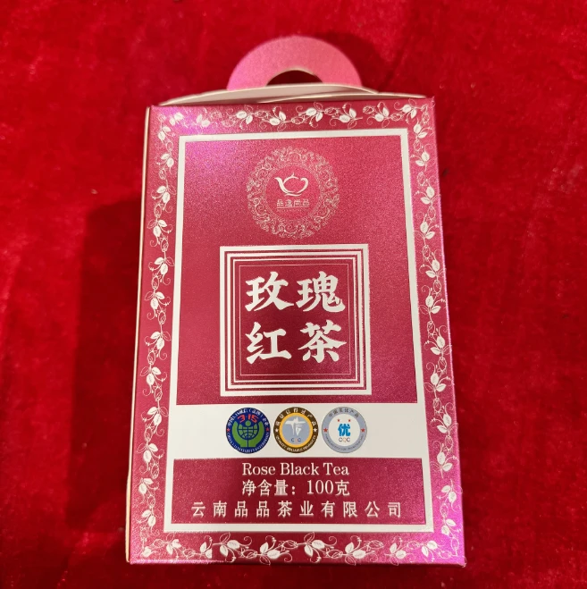 【茗雪茶叶】一见如故玫瑰红茶100g 拍一发二