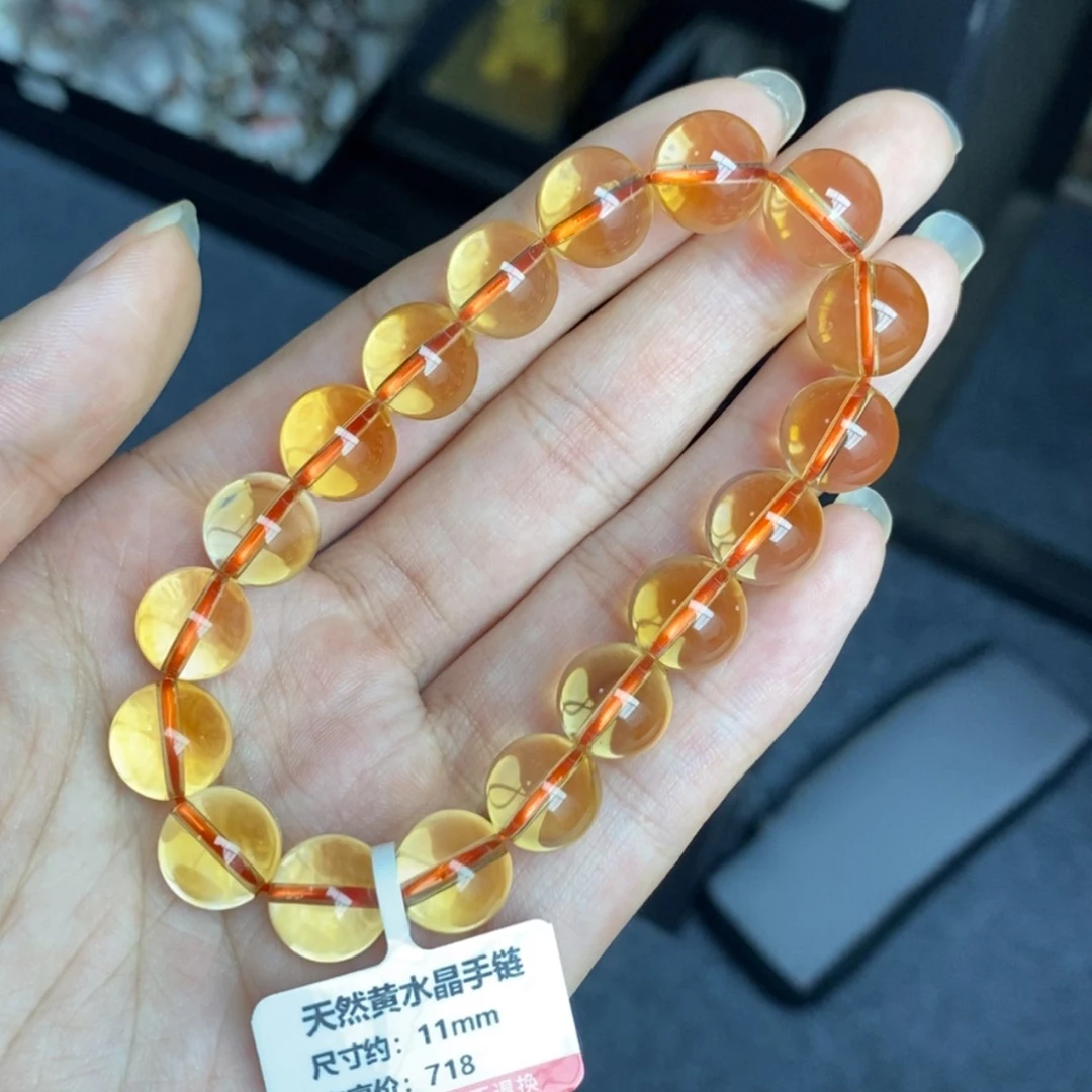 【闪购商品】水晶手链未镶嵌猕***桃