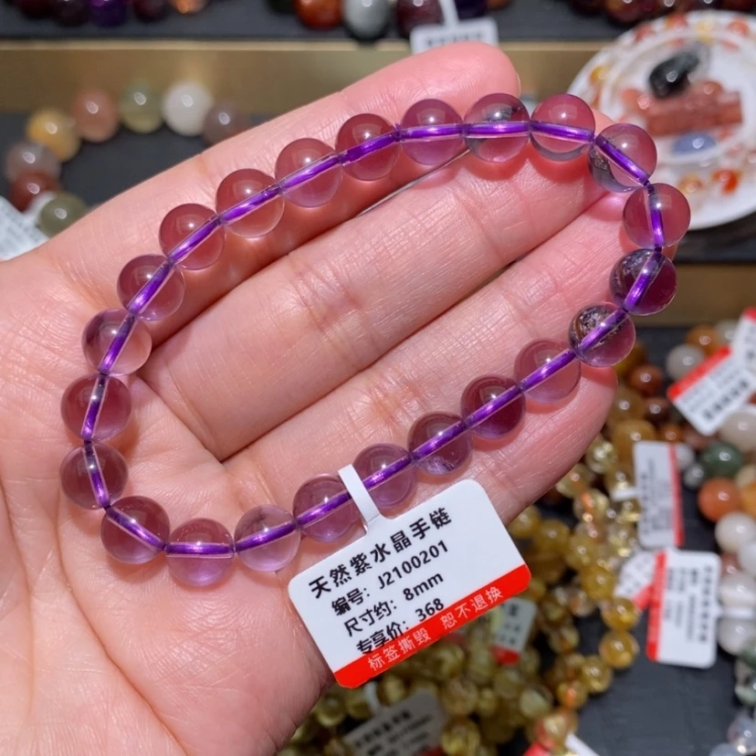 【闪购商品】水晶手链未镶嵌紫水晶手链