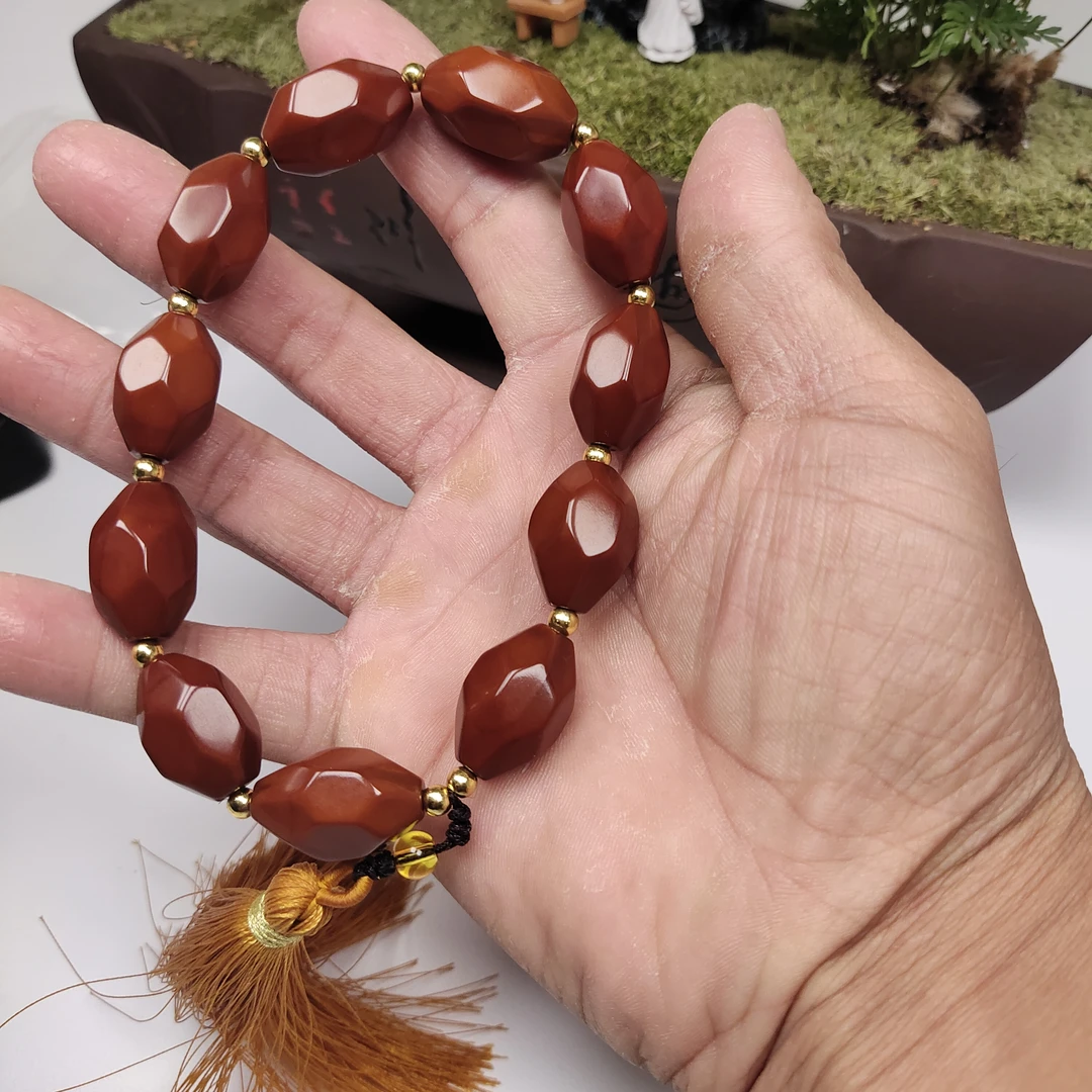 精品文玩橄榄手串