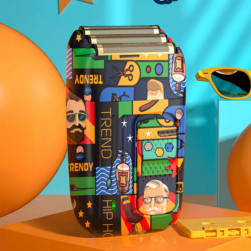 德国三网增白器理发专用光头神器剃光头男士大功率电动剃头剃须刀