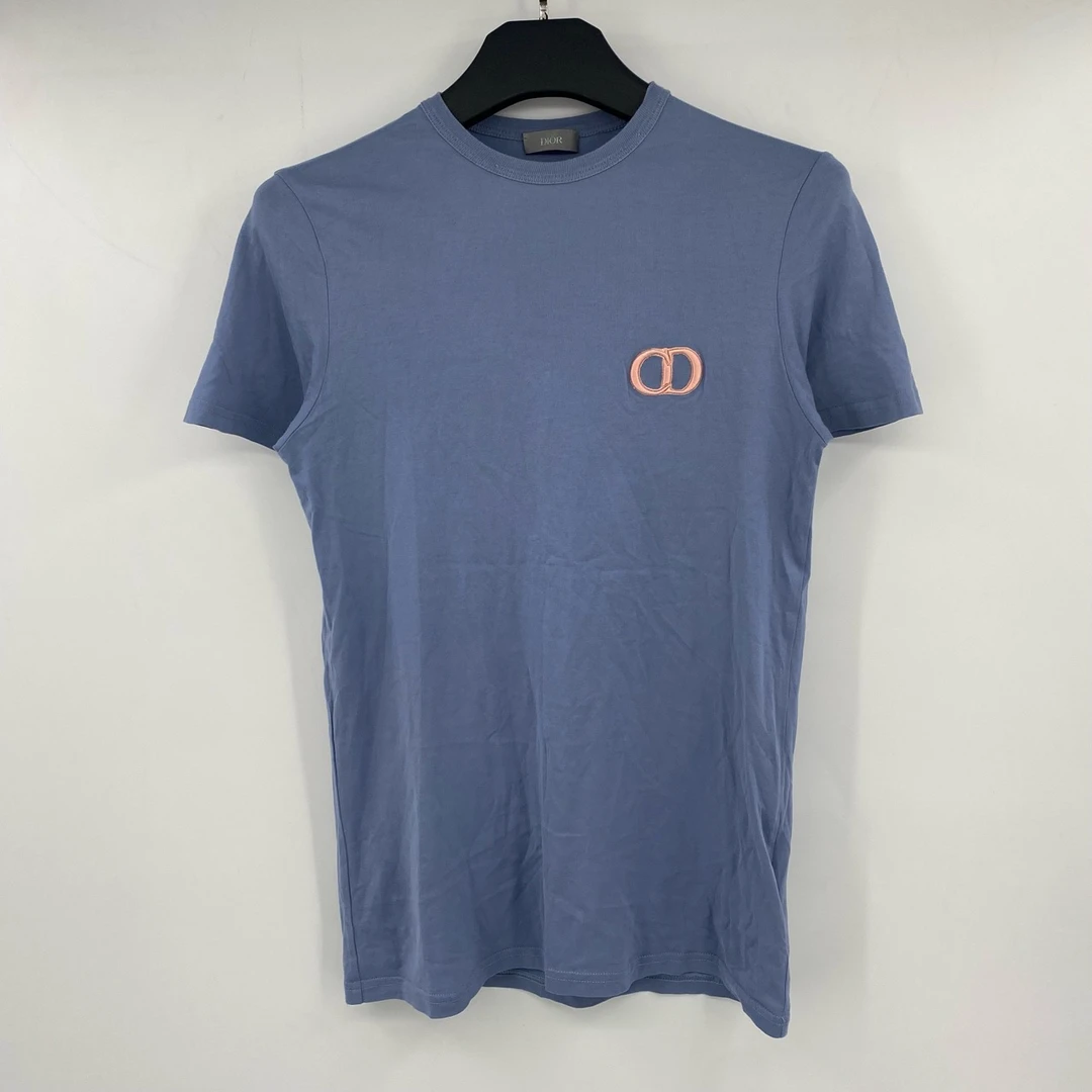 Dior 胸前针织CD字母短袖 S