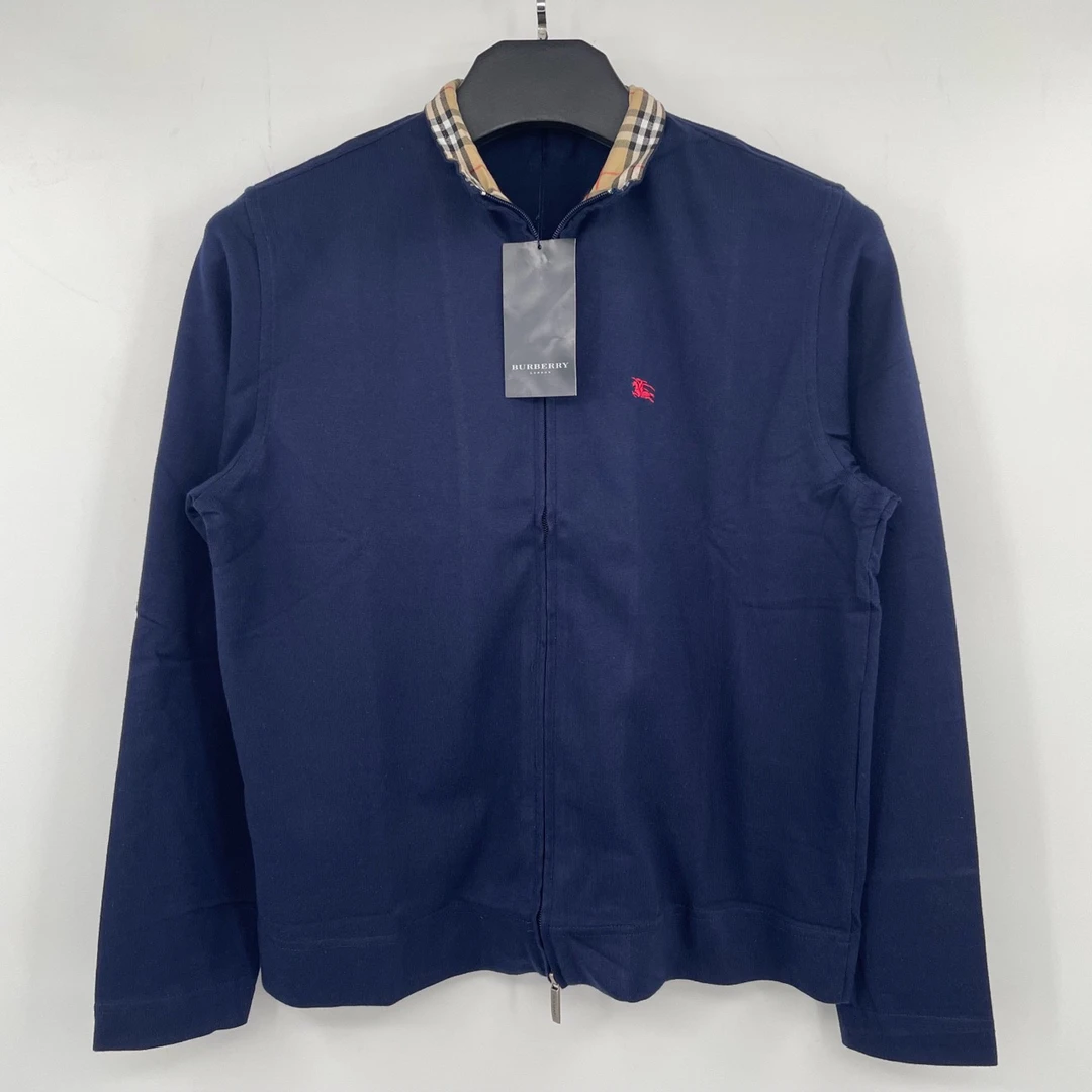 burberry 领口格纹夹克 全新