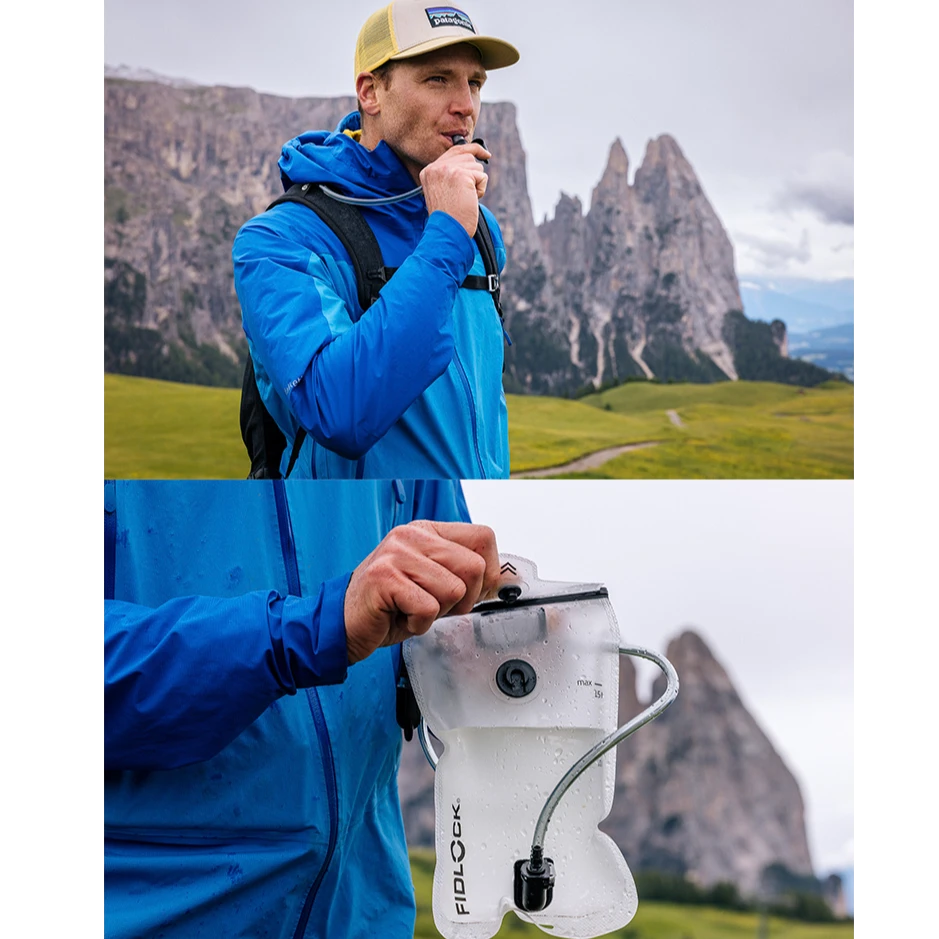 【磁吸户外水袋】FIDLOCK登山徒步运动便携TPU大容量水袋官方正品