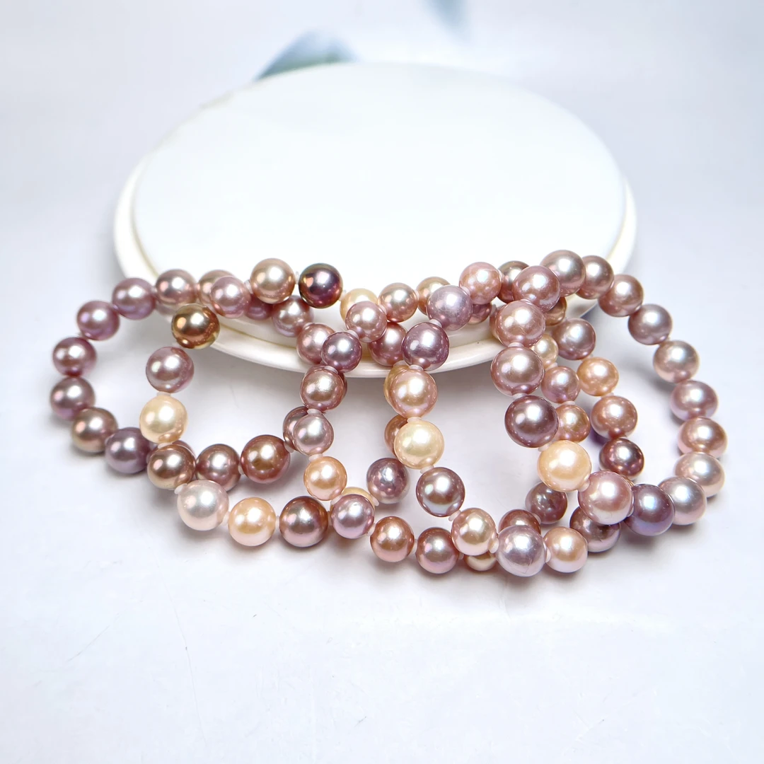 菲菲珠宝好*珍珠手串约10-11mm-多样性发一