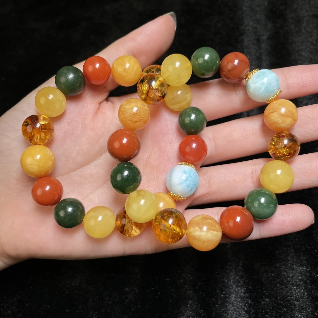 菲菲珠宝好*多宝手串约12mm-多样性发一