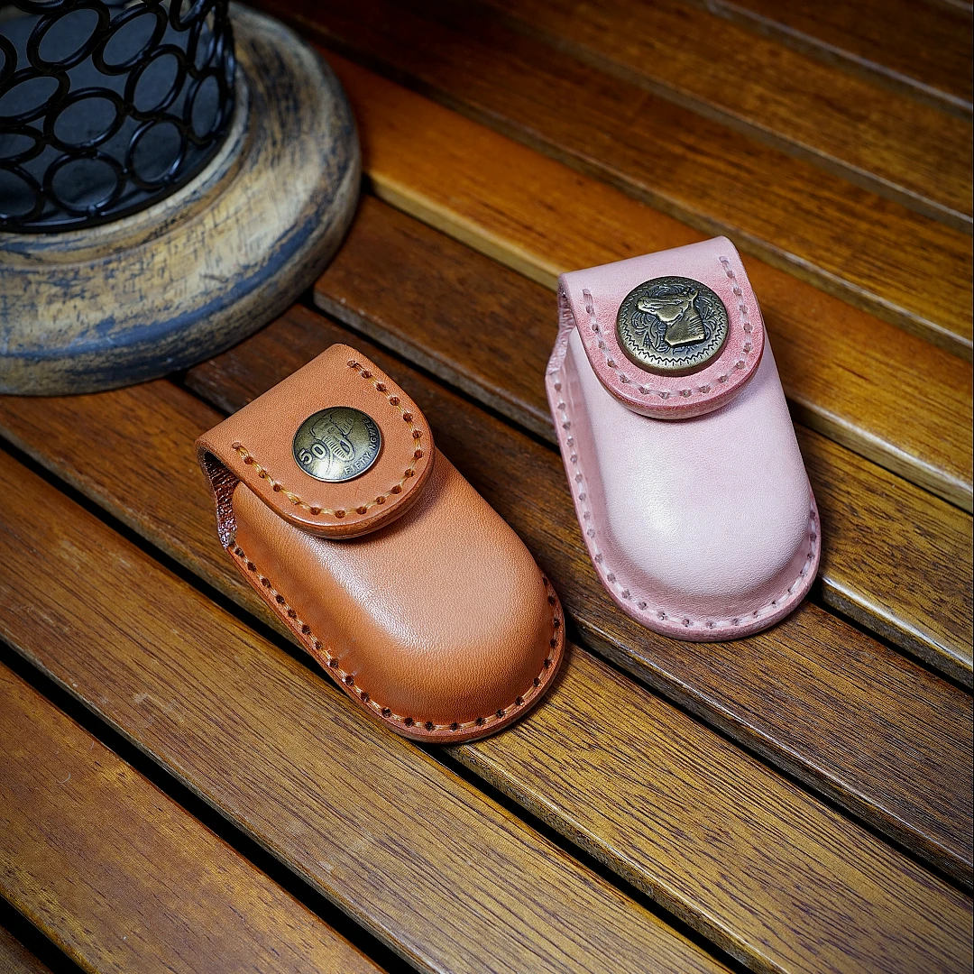 【西部印象】手缝植鞣硬皮眼镜盒