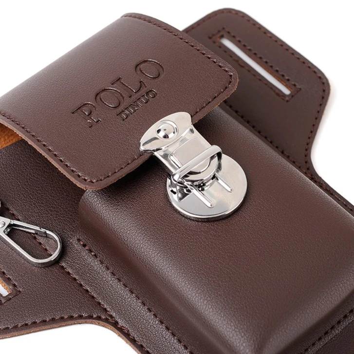 百搭实用手机腰包男士工地干活手机皮套放烟盒挂钥匙穿皮带手机包