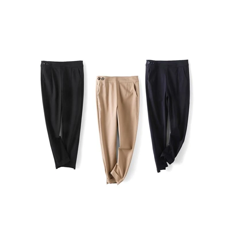 9974【N系列】通勤不规则休闲裤M9Q2K5332