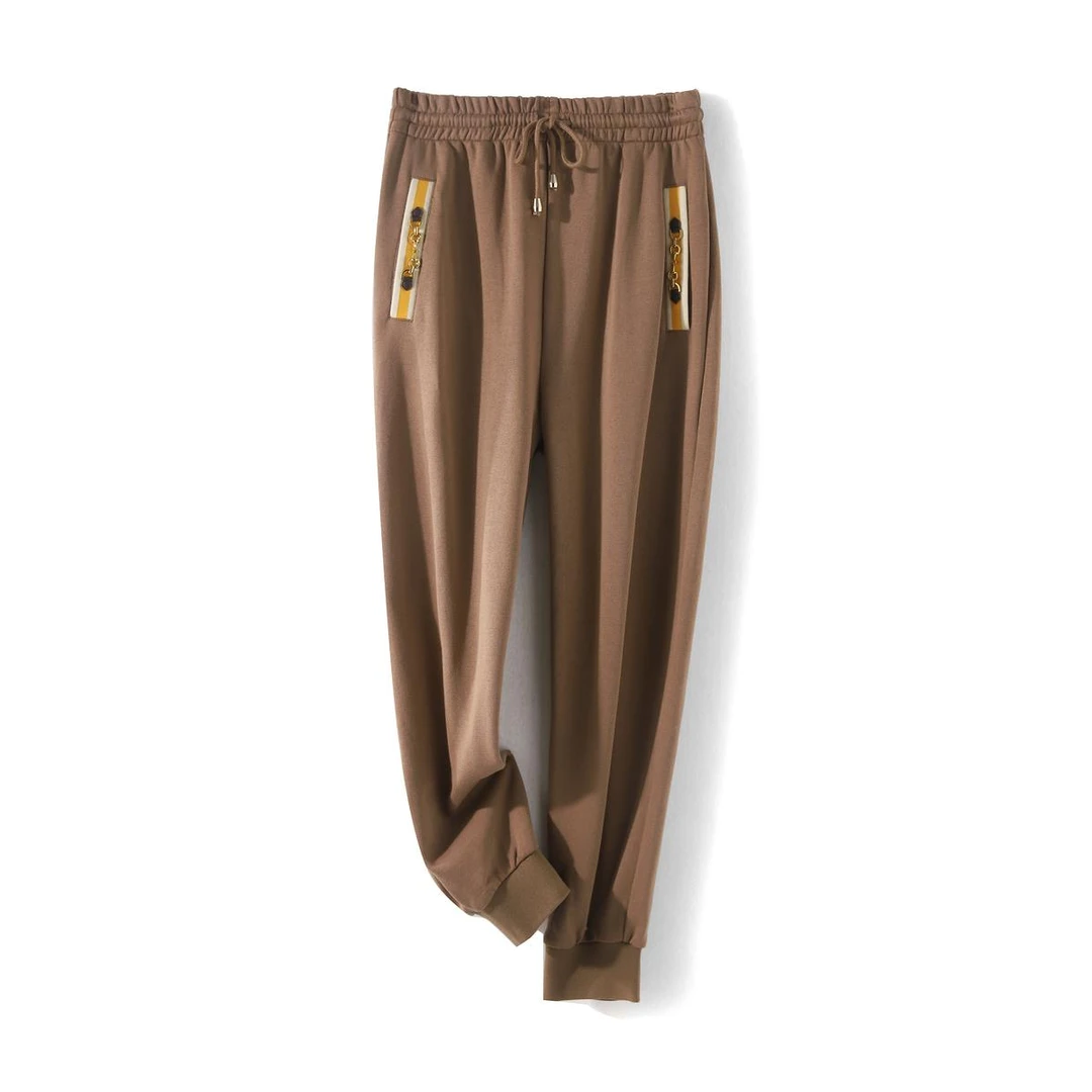 13292【祖系列】撞色设计感休闲裤MZBQ50658