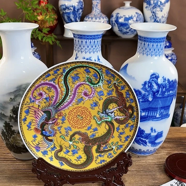 瓷片景德镇陶瓷赏盘