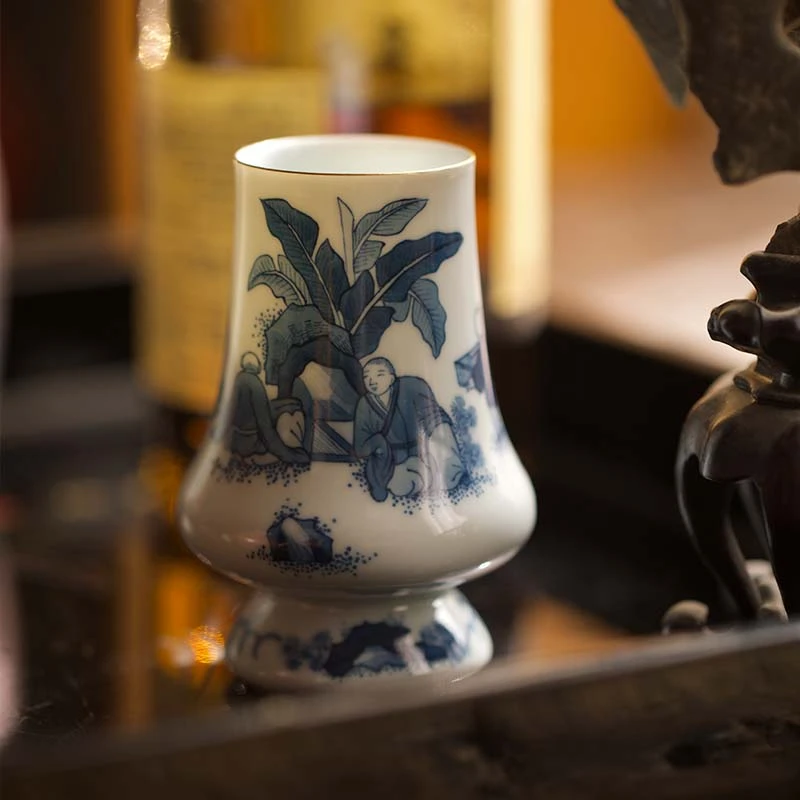 康熙山水人物描金·mini凯恩杯（限）