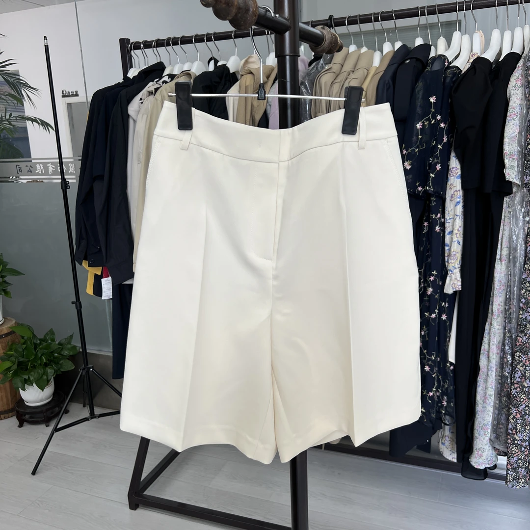 2024新款收尾两色短裤五分时尚老爹裤