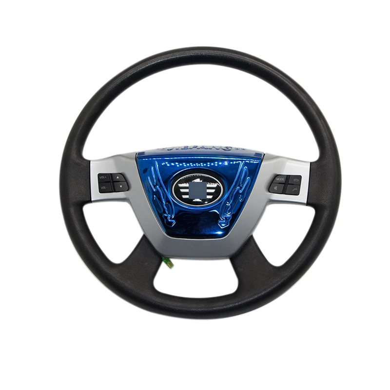 解放J6PJ6L方向盘喇叭按盖 不锈钢装饰盖jh6内饰改装用品件