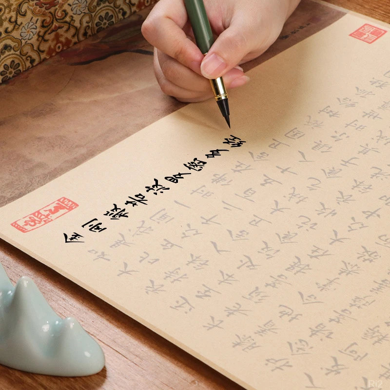 金刚经卷轴长卷解压抄经字帖原文临摹字帖手抄卷长卷经书小楷毛笔