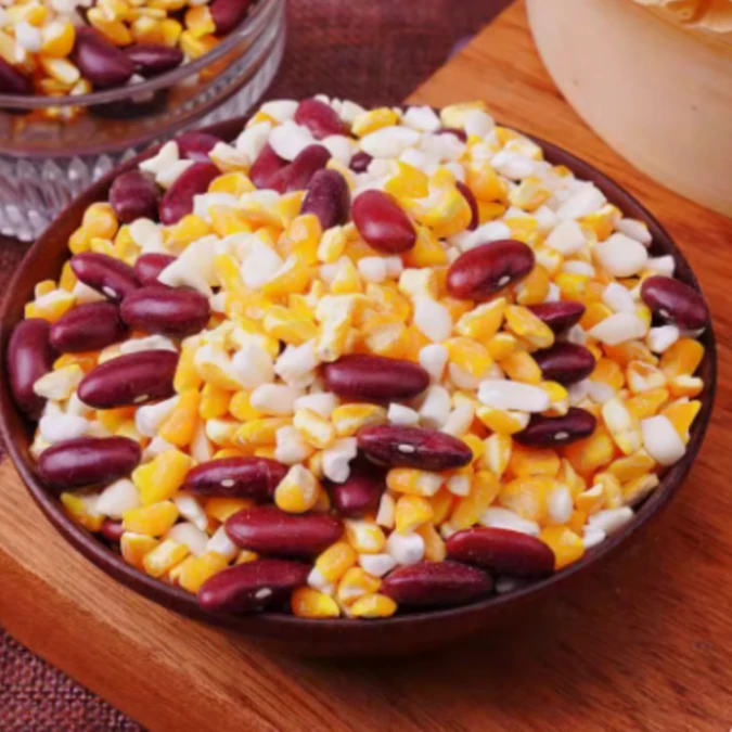 【5斤东北粘大碴子】黏玉米碴粥笨碴子玉米粒糁杂粮粥花芸豆组合