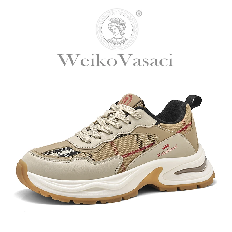 WeikoVasaci/维客瓦萨奇高端订制轻奢吸模橡塑底情侣款老爹鞋808