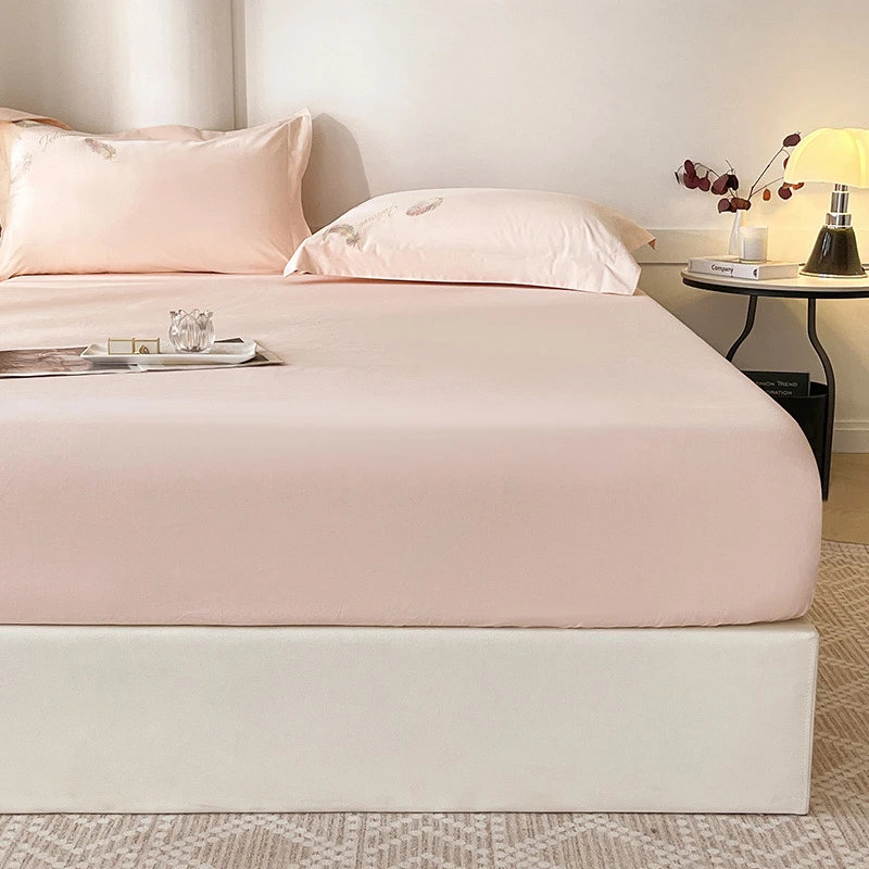 【单床笠】加厚全棉磨毛纯棉保暖床笠纯色床垫保护罩冬季单件床上用