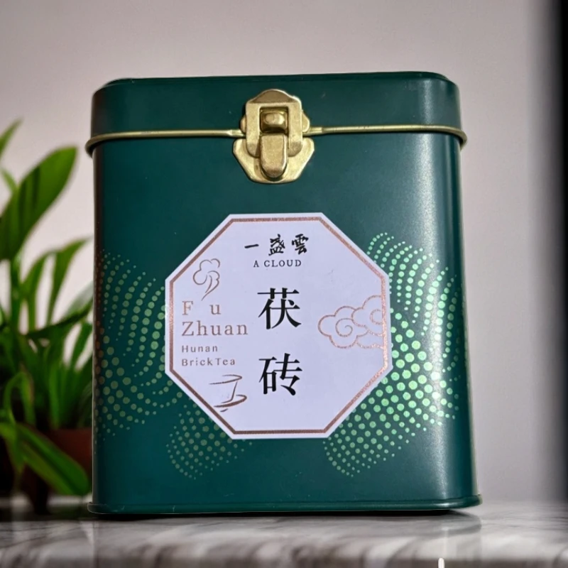 一盏雲茯砖120g绿罐