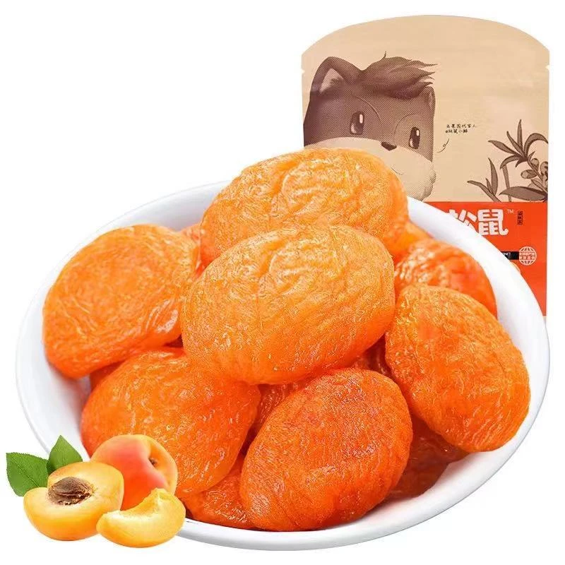 三只松鼠红杏干106g/袋水果干酸甜零食便携杏肉干新鲜优质营养