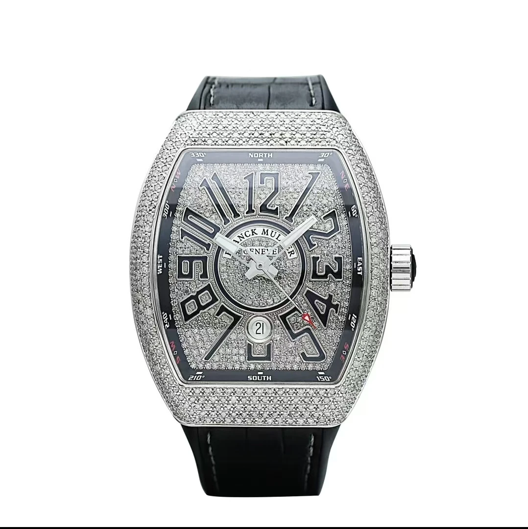 95新 Franck Muller/法兰克穆勒 V45 后钻 机械 0805