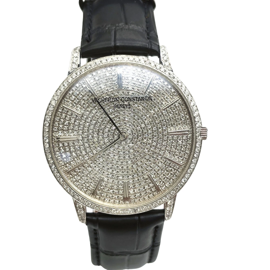 95新 Vacheron Constantin/江诗丹顿 传承手动机械后钻盘40mm0816