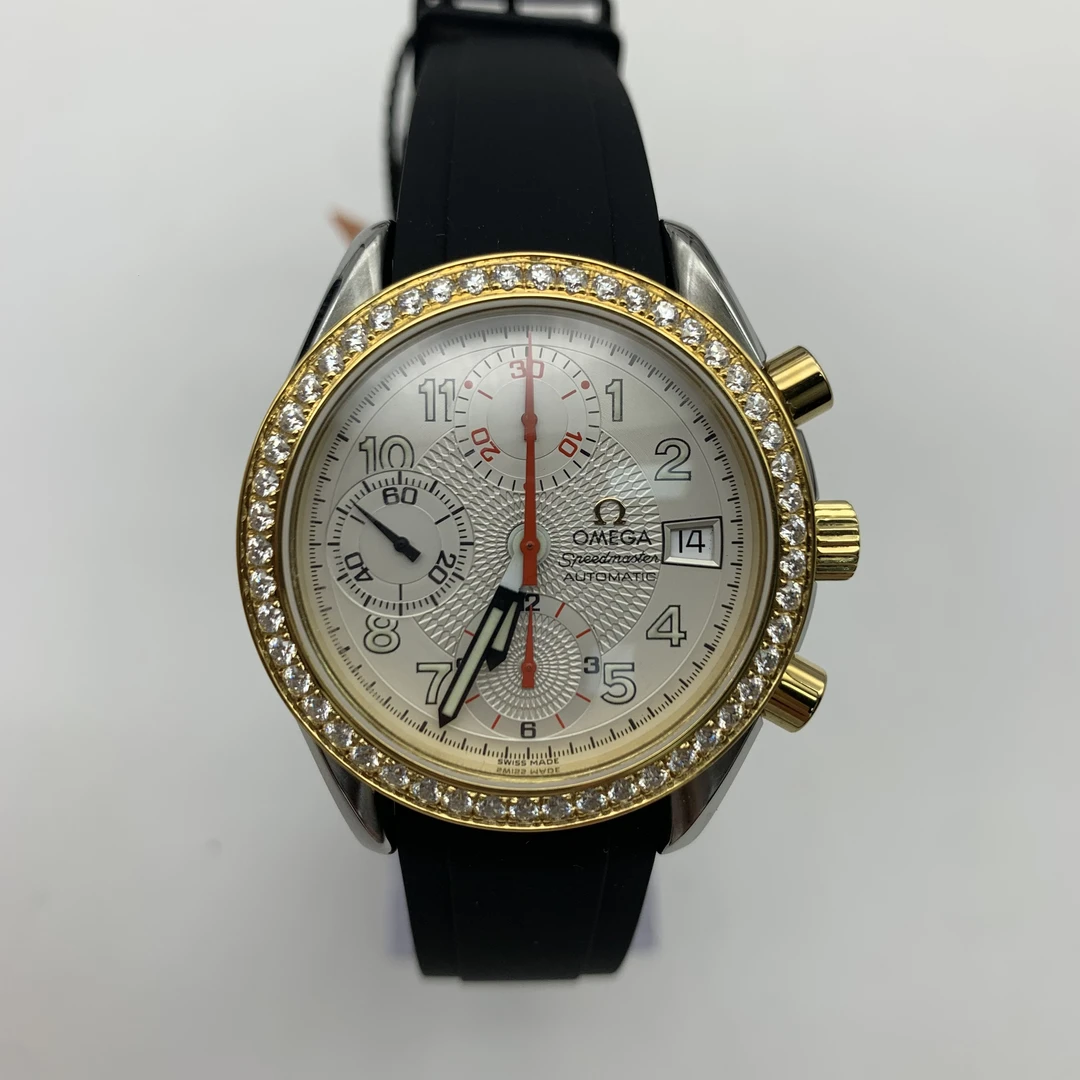 95新  欧米茄超霸系列 机械 后钻 间金 39MM 0597