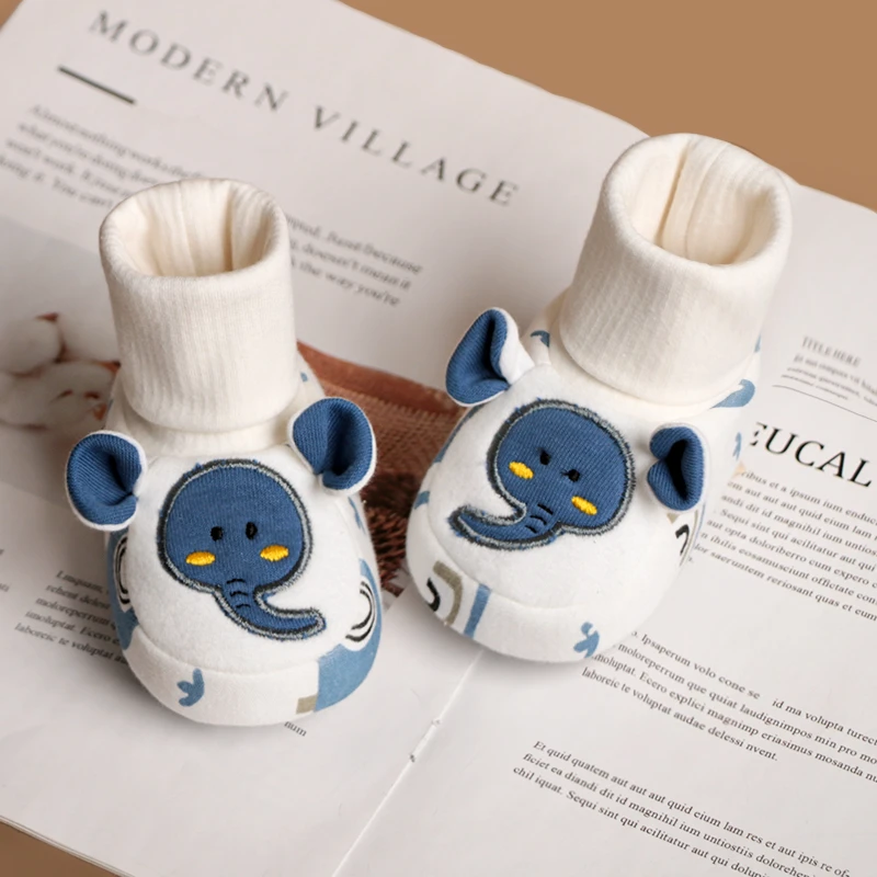 秋冬软底婴儿鞋防滑步前鞋0-12个月婴儿学步鞋加厚宝宝鞋防掉保暖