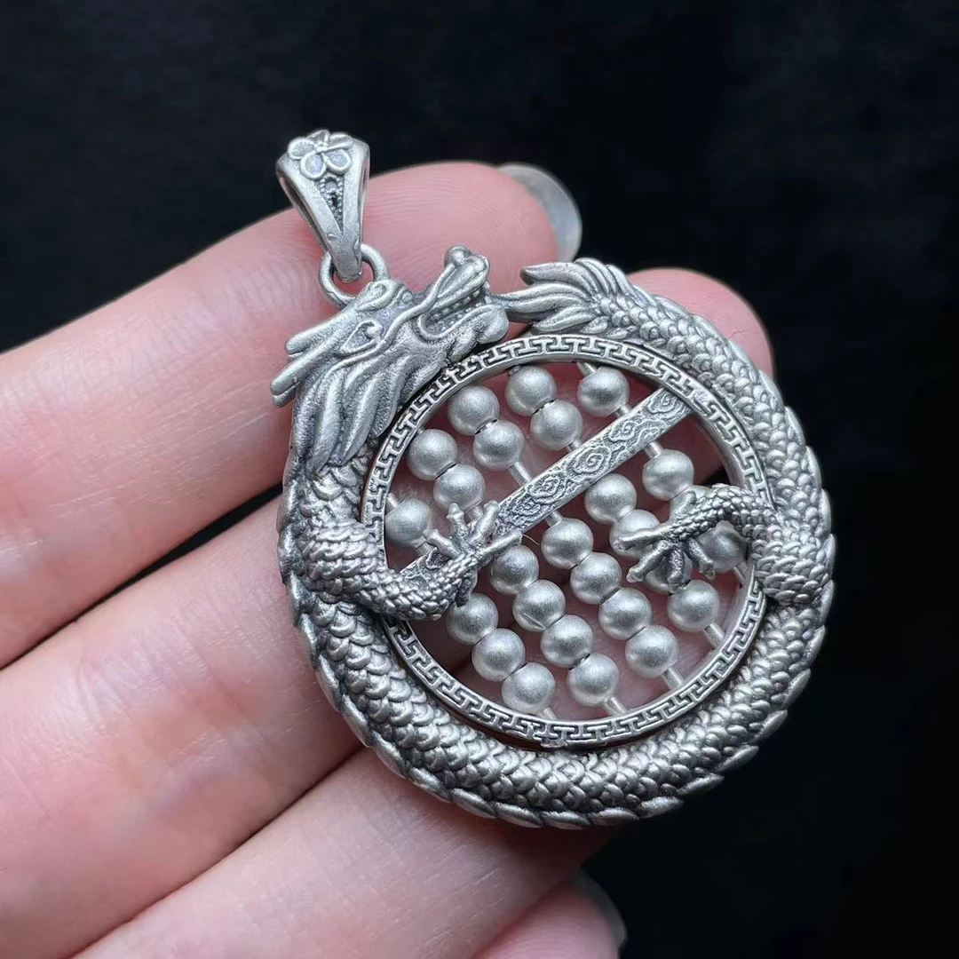 足银银制品 【曹掌柜精选】22 G4998-s999足银吊坠-33*30*3mm