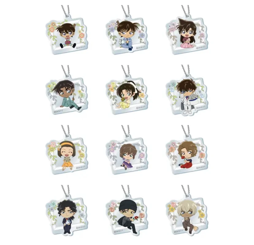 名侦探柯南咖啡抱花qqr透卡 挂件盲袋