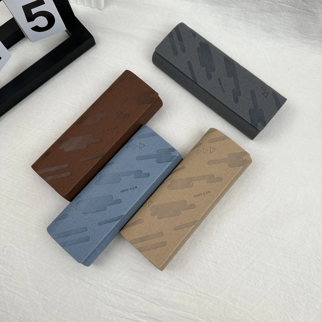 源头工厂眼镜盒抗压高档时尚手工眼镜盒高颜值高级手工盒