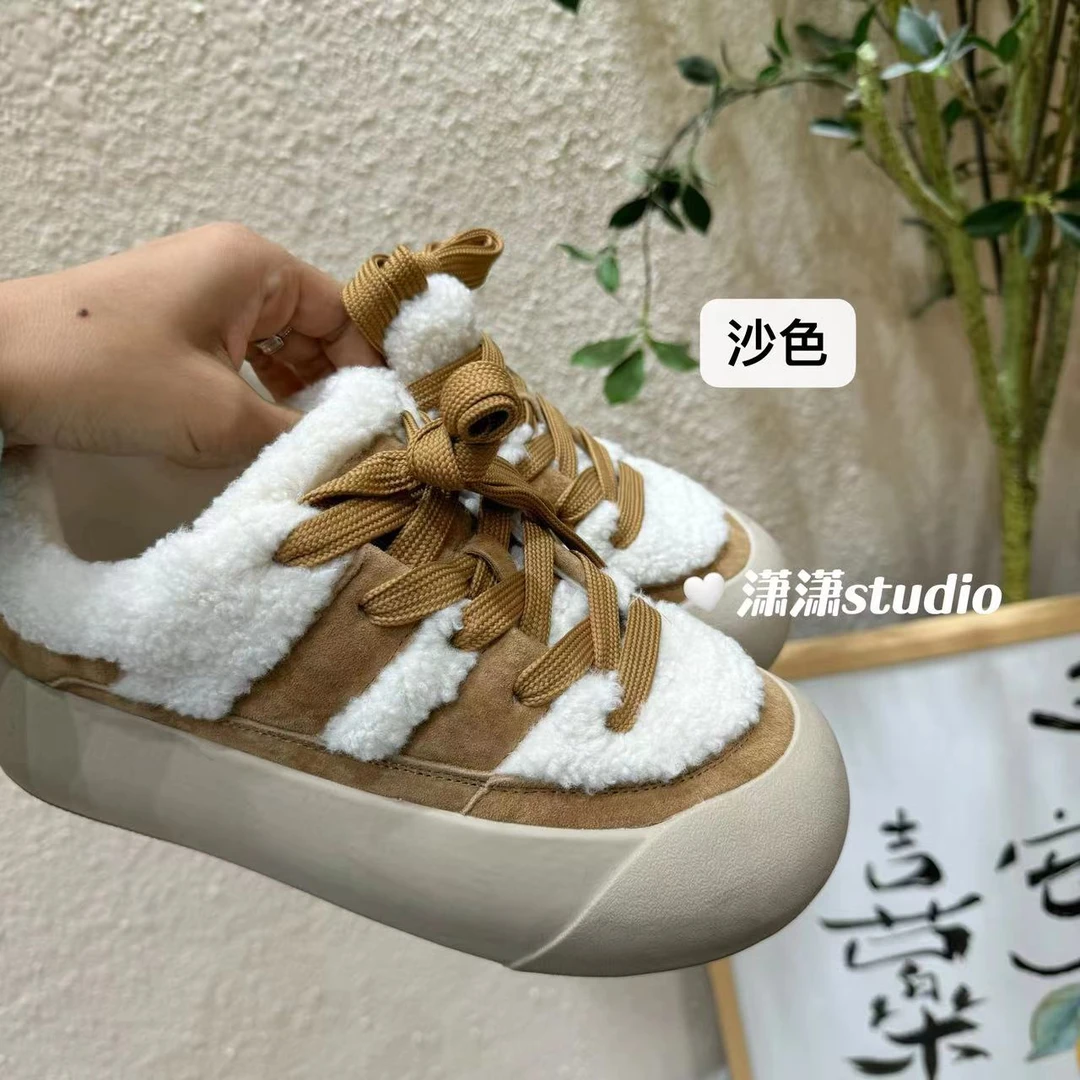 【显脚小毛毛鞋】潇潇自留超级显脸小内里绒毛毛鞋JL728-11