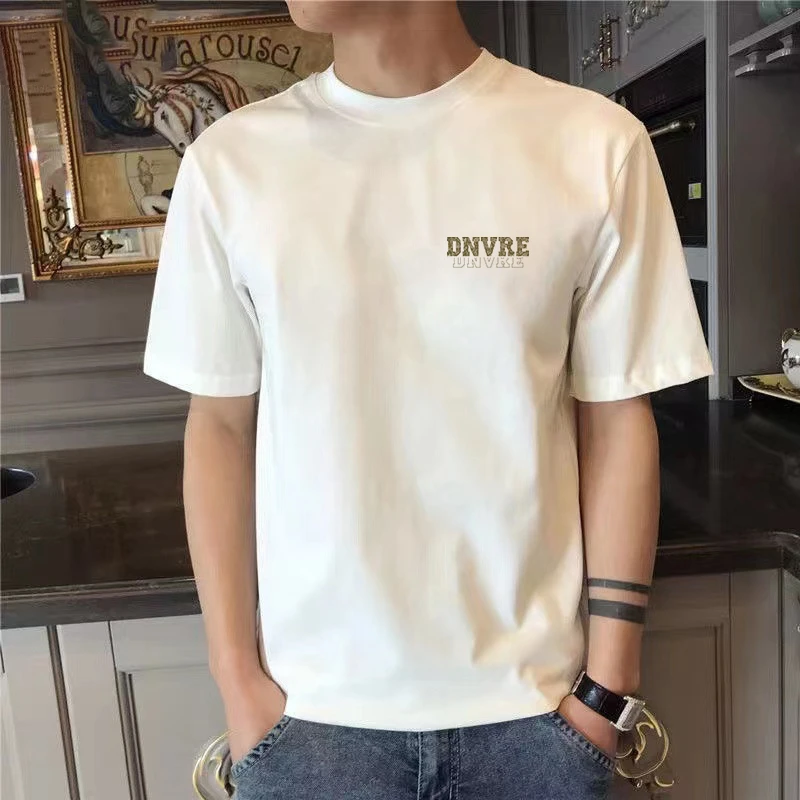 TUCANO/啄木鳥男士纯棉圆领短袖T恤2024夏季新款休闲时尚宽松运动