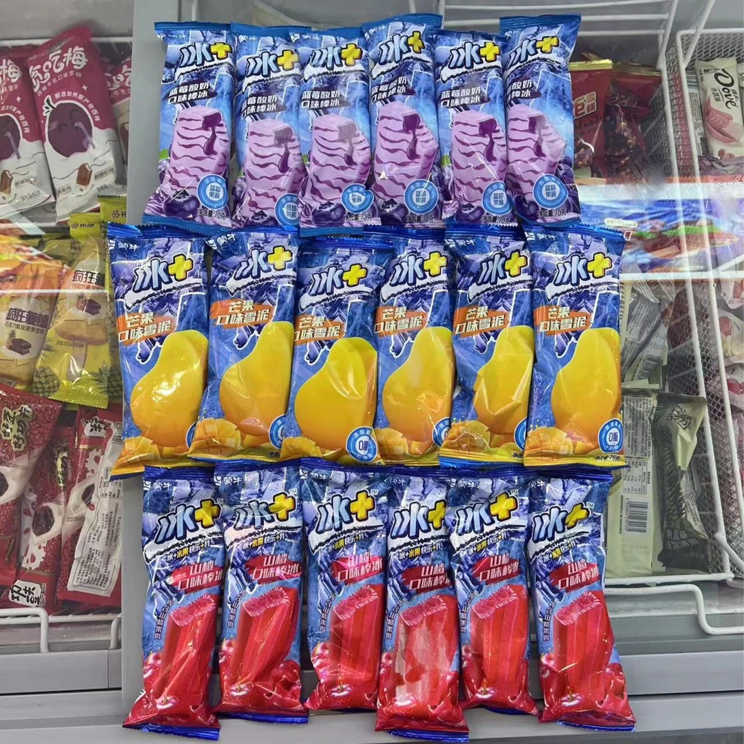 18支蒙牛冰+系列/蓝莓*6+芒果雪泥*6+山楂*6