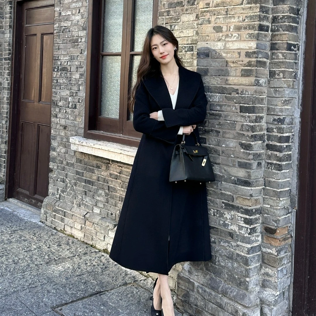 【大晨私服】【费尔岛】赫本风高级感100%初剪羊毛大衣