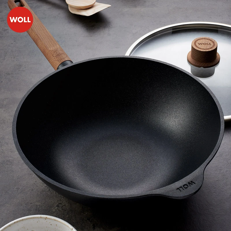 【专享】WOLL德国进口不粘炒锅纯臻钻石QXR炒锅 中式家用28/30cm