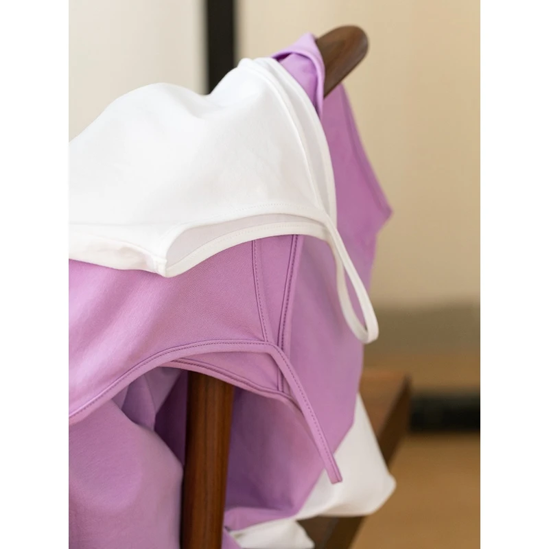 牧衣游原创 棉质短吊带打底轻薄亲肤柔软 蝶飞【不支持会员折】