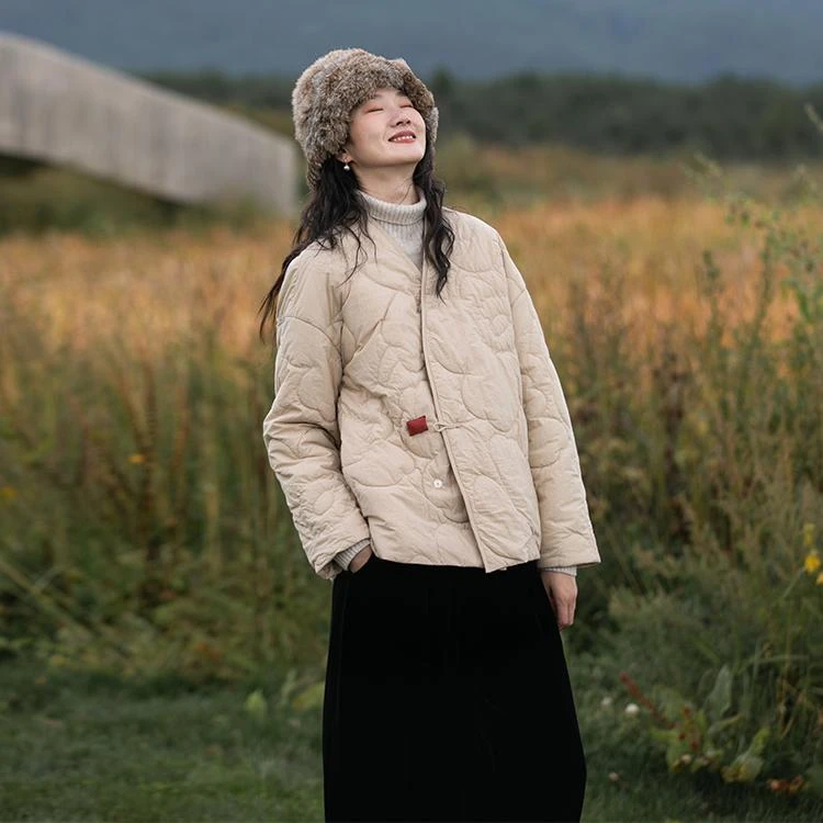 牧衣游原创山野花净色短棉服女 限量福利款 花语【不支持会员折】