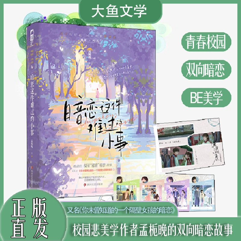 正版 暗恋这件难过的小事 be美学青春文学言情小说书 实体书籍