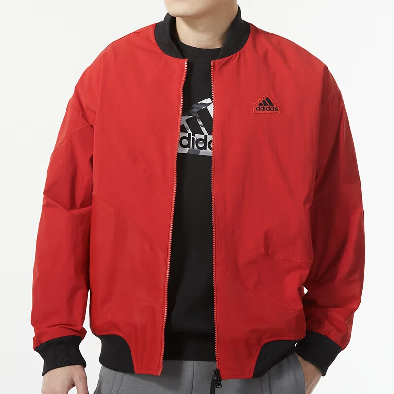 Adidas阿迪达斯夹克外套男2024龙年新春款棒球服保暖运动服IZ1614